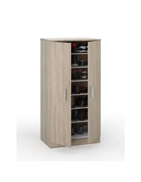 Zuldy Oak Effect Shoe Cabinet, 2892