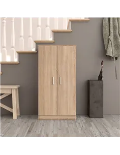 Zuldy Oak Effect Shoe Cabinet, 2892 2