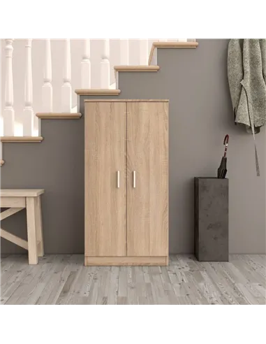 Zuldy Oak Effect Shoe Cabinet, 2892