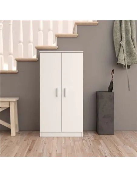 Zuldy White Shoe Cupboard, 2462