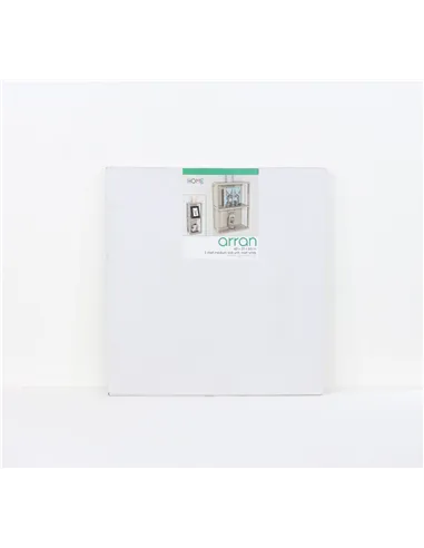 Core Products 3 shelf medium wall unit - matt white