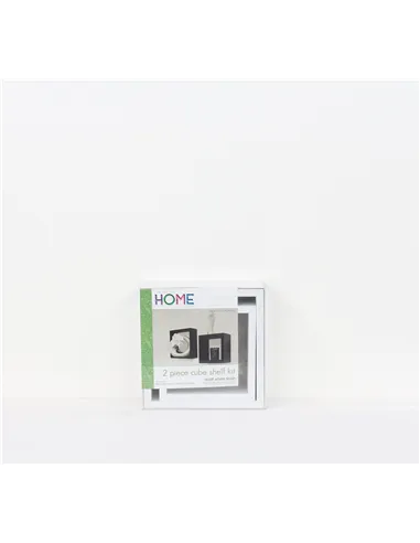 Core Products Set of 2 wall cubes - matt white