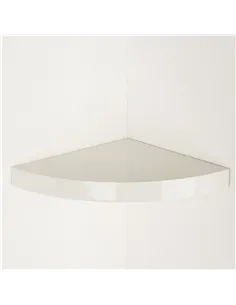 Core Products hudson corner box shelf kit - gloss cream