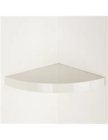 Core Products hudson corner box shelf kit - gloss cream