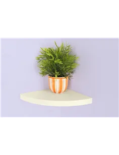 Core Products hudson corner box shelf kit - gloss cream 2