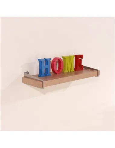 Core Products 60cm chunky shelf with slide on brackets - oak effect