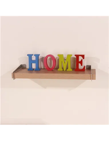 Core Products 80cm chunky shelf with slide on brackets - oak effect