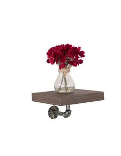 Core Products wall shelf with pipe design brackets 2