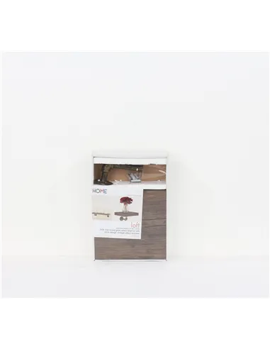 Core Products wall shelf with pipe design brackets