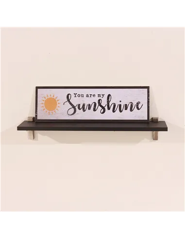 Core Products 60cm slim shelf with "L" shape bracket - black