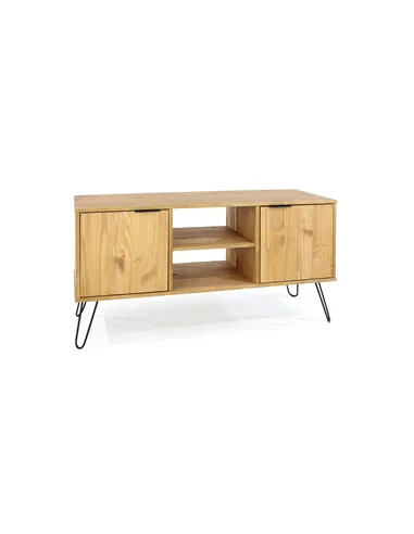 Core Products Augusta Pine 2 door flat screen TV unit
