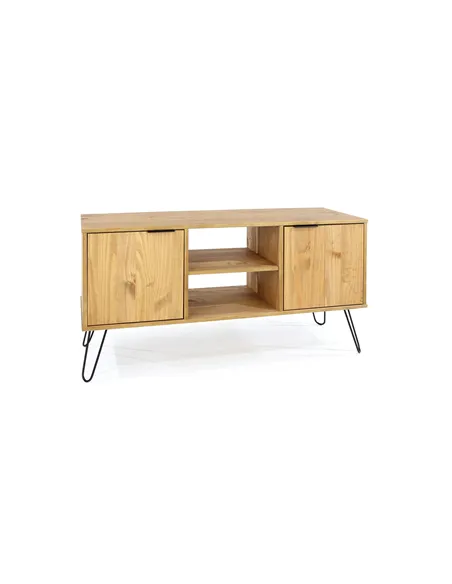 Core Products Augusta Pine 2 door flat screen TV unit
