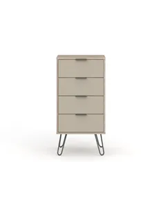 Core Products Augusta Driftwood 4 drawer narrow chest of drawers 2