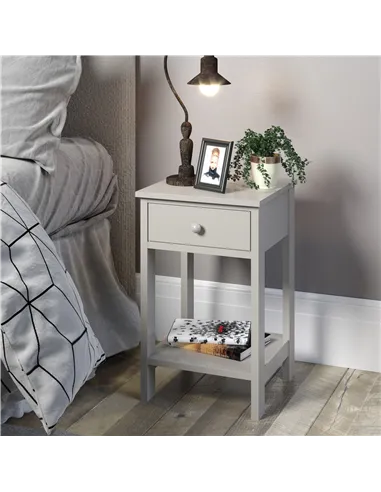 1 drawer petite bedside cabinet