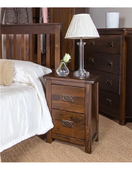 Core Products Boston 2 drawer petite bedside cabinet