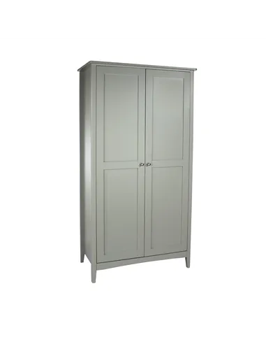Core Products Como Grey 2 door wardrobe