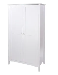 Core Products Como White 2 door wardrobe