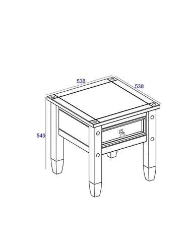 Core Products Corona lamp table
