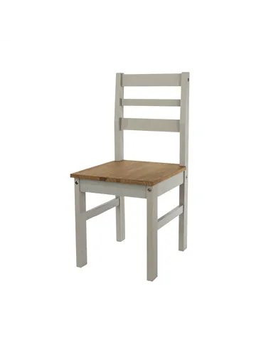 Core Products Linea linea grey ladder back chair (pair)