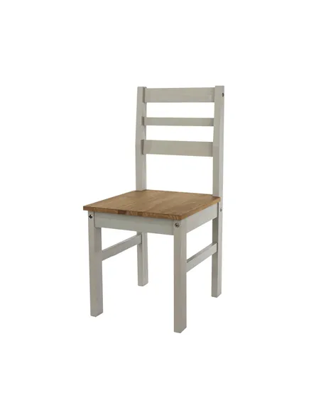 Core Products Linea linea grey ladder back chair (pair)