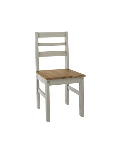 Core Products Linea linea grey ladder back chair (pair)