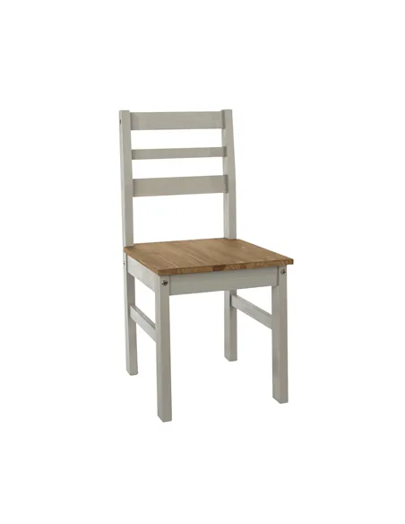 Core Products Linea linea grey ladder back chair (pair)