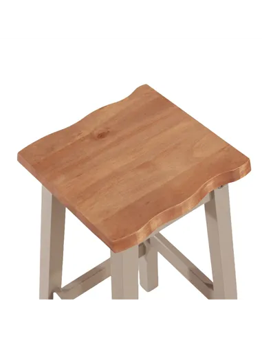 Core Products Corona Grey live edge high breakfast stools  (pair)