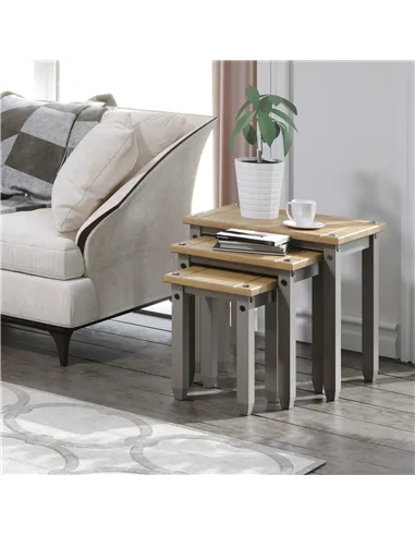 Core Products Corona Grey nest of tables