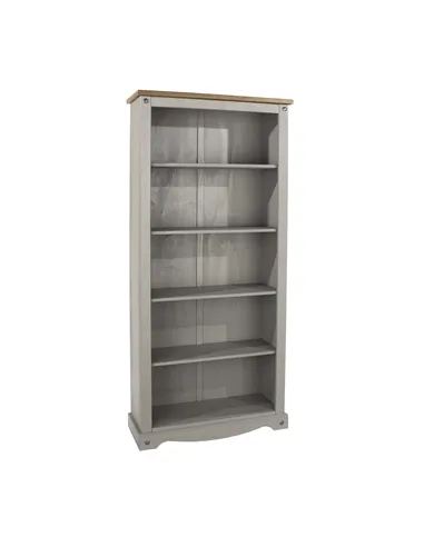 Core Products Corona Grey tall bookcase