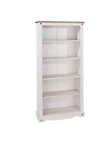 Core Products Corona White tall bookcase