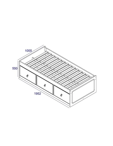 Core Products Corona White cabin bed