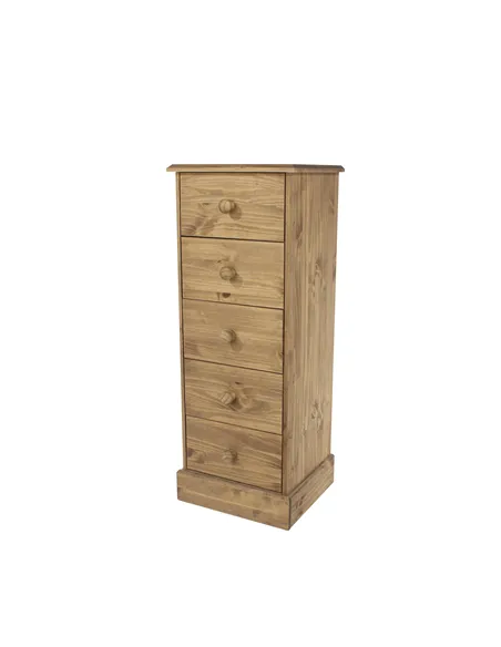 Core Products Cotswold 5 drawer narrow chest