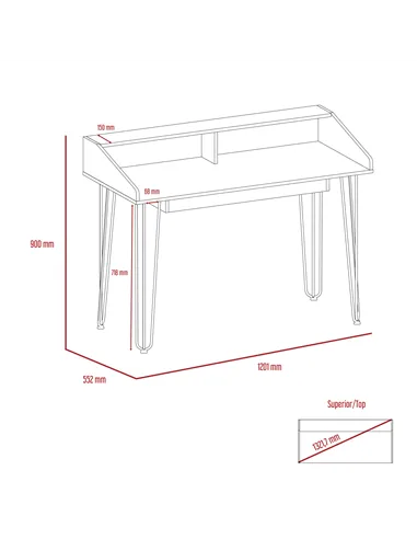 Core Products Dallas home office desk