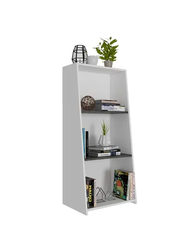 Core Products Dallas low bookcase with 3 shelves