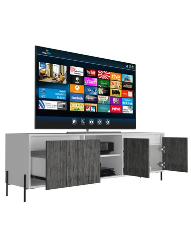 Core Products Dallas ultra wide TV rack with 4 doors