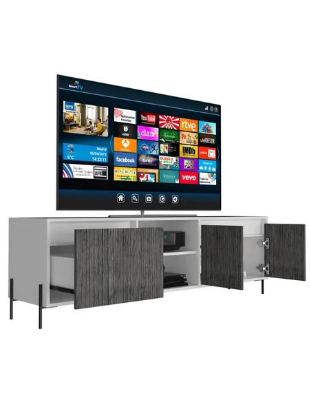 Core Products Dallas ultra wide TV rack with 4 doors