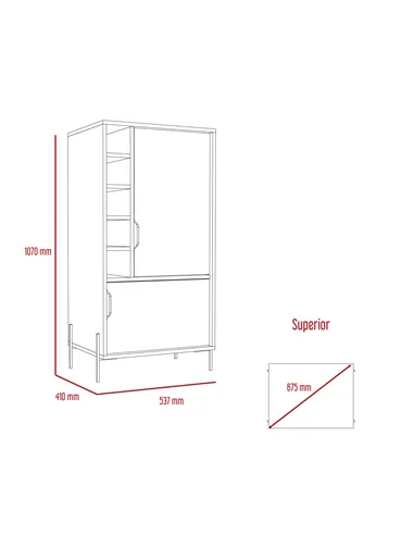 Core Products Dallas drinks & storage bar