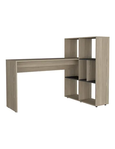Core Products Harvard corner desk with bookcase