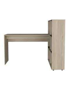 Core Products Harvard corner desk with bookcase 2