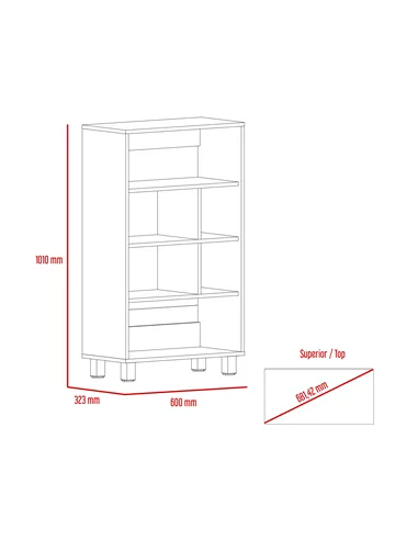 Core Products Harvard display bookcase