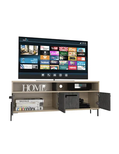 Core Products Harvard wide screen TV rack with 4 doors