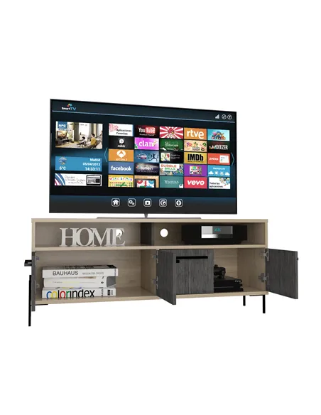 Core Products Harvard wide screen TV rack with 4 doors