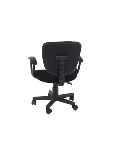 Core Products Loft Home Office study chair in black fabric & black base