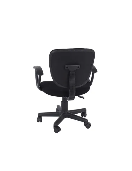 Core Products Loft Home Office study chair in black fabric & black base