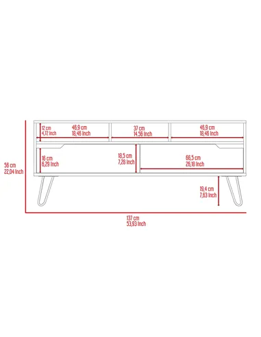 Core Products Manhattan wide screen TV rack