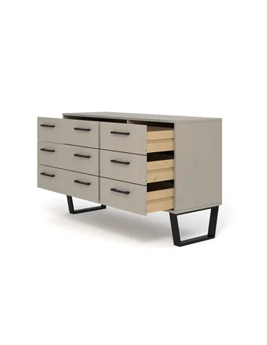 Core Products Texas 3+3 drawer wide chest of drawers