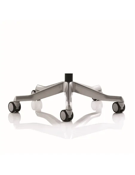 Dynamic Zure Executive Office Chair White Shell Elastomer Gel Grey With Arms EX000112