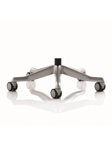 Dynamic Zure Executive Office Chair White Shell Elastomer Gel Orange With Arms EX000133