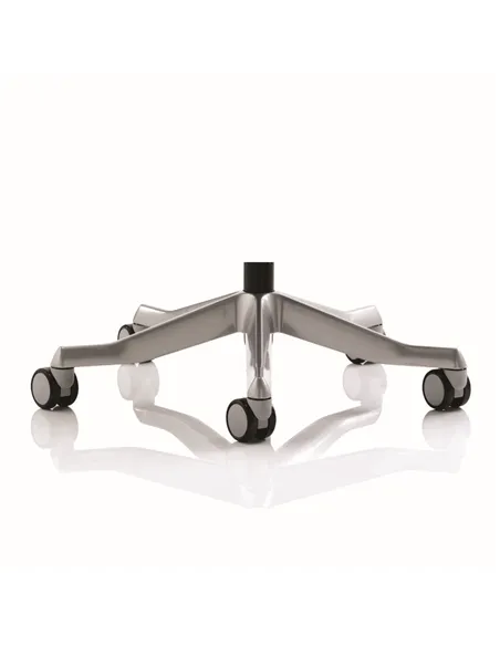 Dynamic Zure Executive Office Chair White Shell Elastomer Gel Orange With Arms EX000133