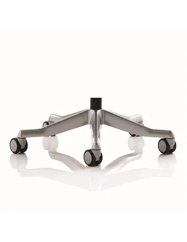 Dynamic Zure Executive Office Chair White Shell Charcoal Mesh With Arms And Headrest KC0162